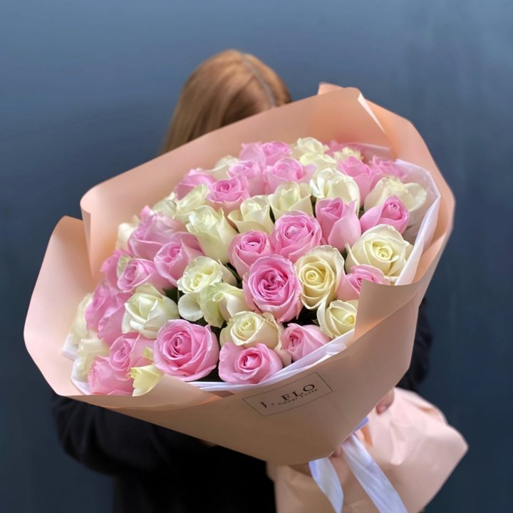 55 роз микс нежности в Владикавказе