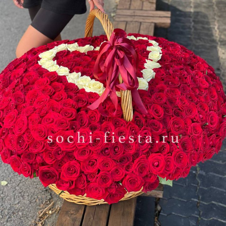 505 роз в Владикавказе