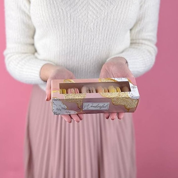 Коробка макаронс 5 шт. в Владикавказе