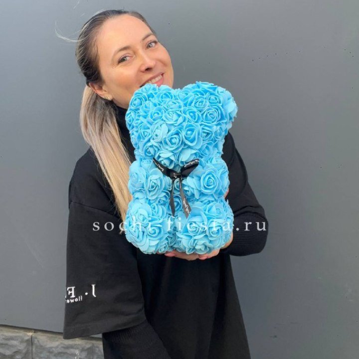 Игрушка медведь голубая в Владикавказе