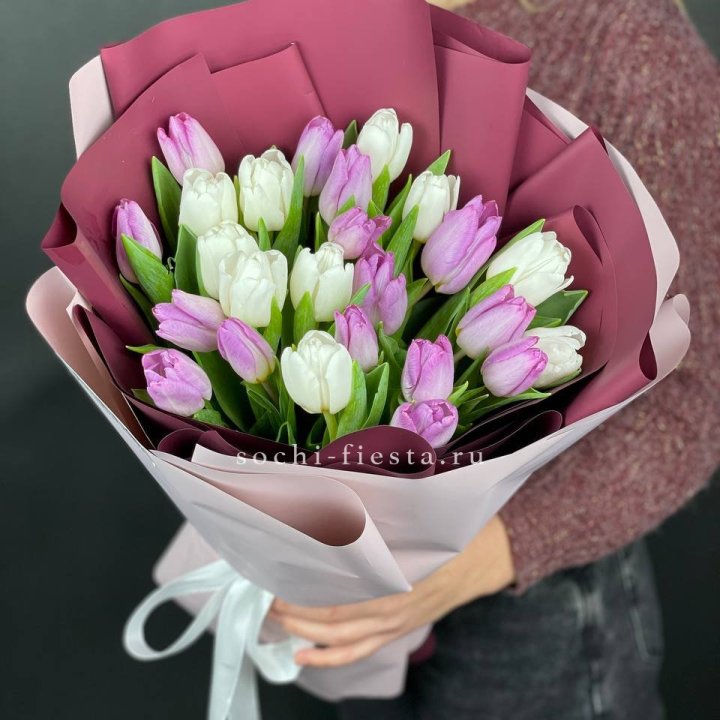 25 тюльпанов микс в Владикавказе