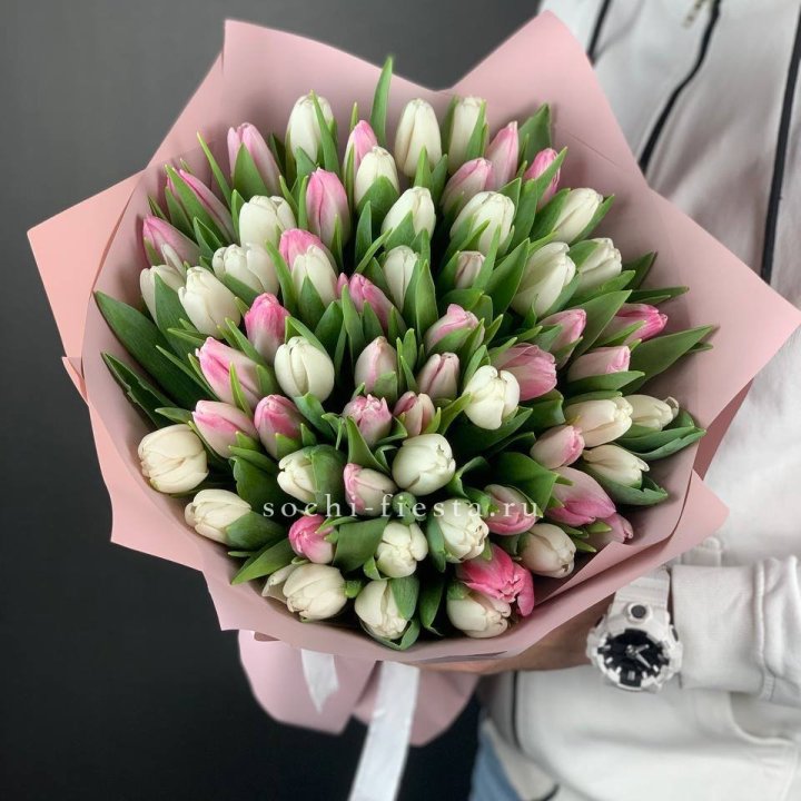 61 тюльпан микс в Владикавказе