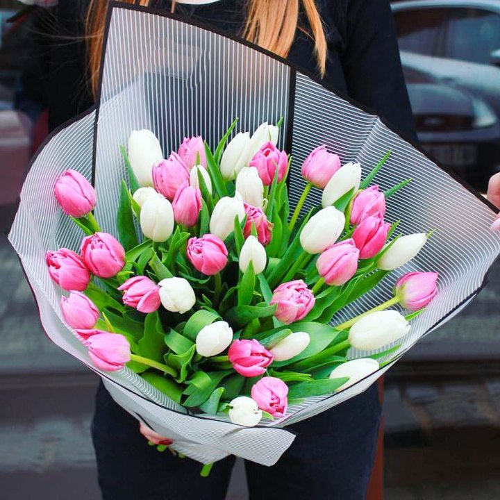 29 тюльпанов микс в Владикавказе