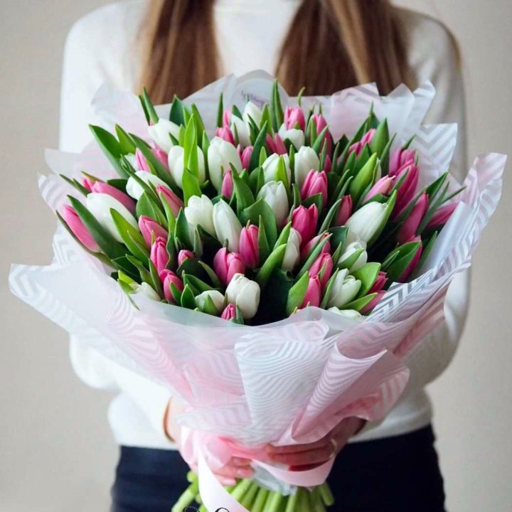 Букет тюльпанов "Лолита" в Владикавказе